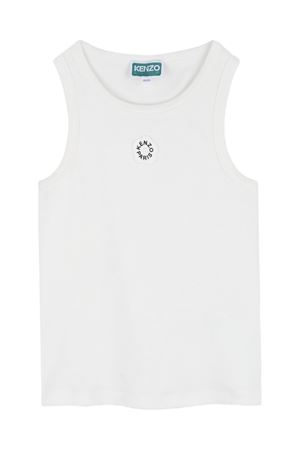 white cotton top KENZO KIDS | K61880117